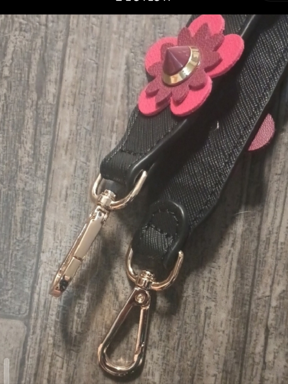 Handbag Replacement Strap with Gold Accessories - Picture 3 of 9